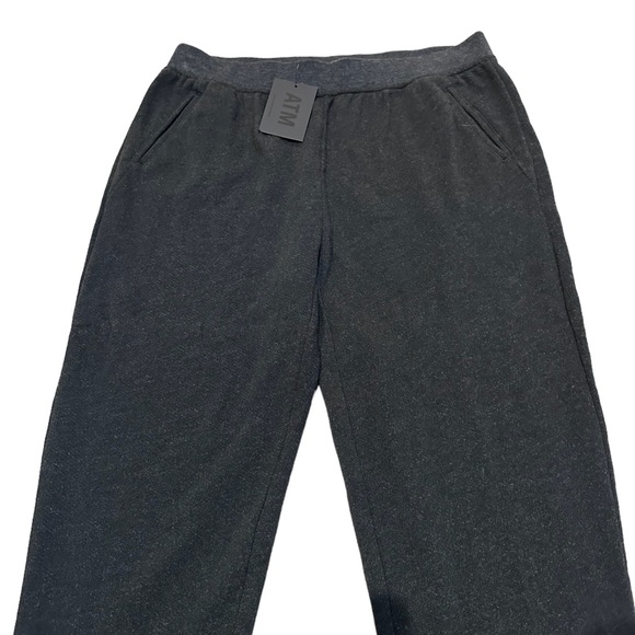 ATM Anthony Thomas Melillo French Terry Joggers Heather Charcoal Grey sz… - Picture 5 of 7